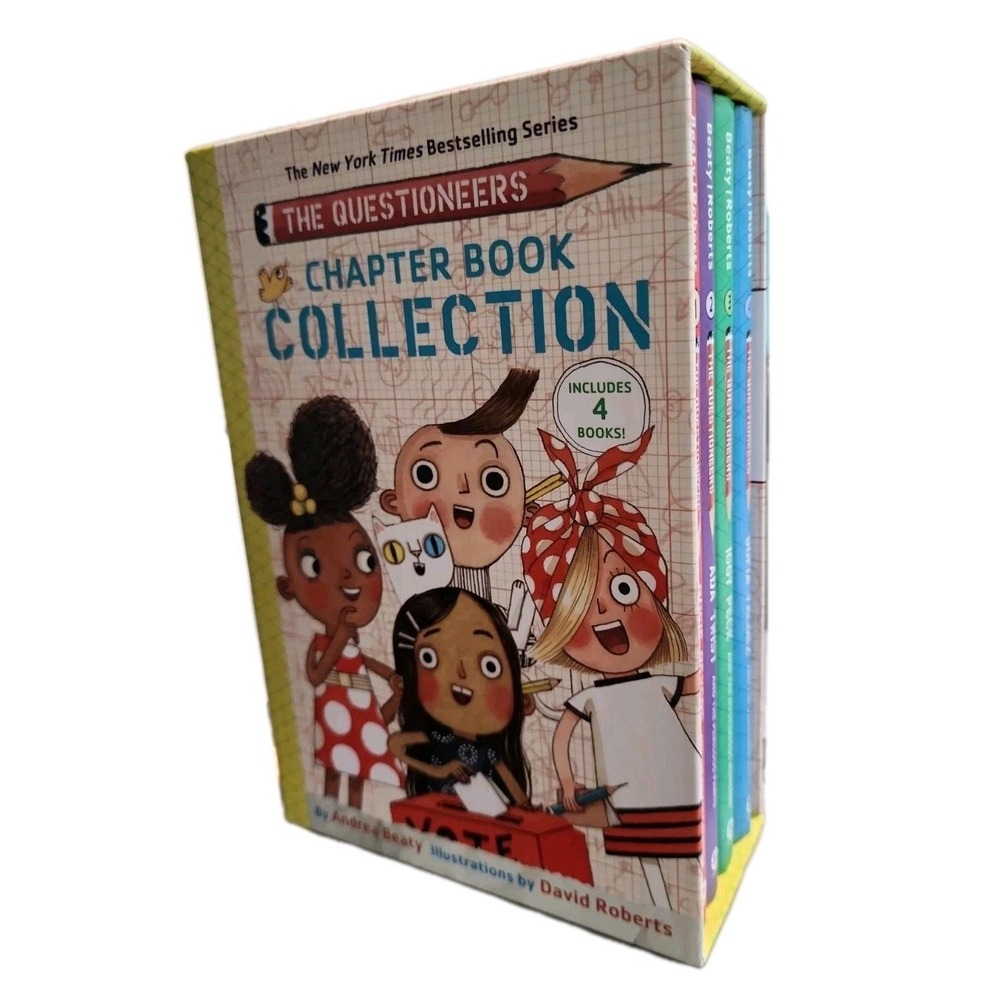 The Questioneers Chapter Book Collection (Books 1-4), Beaty, Andrea, Hard Back